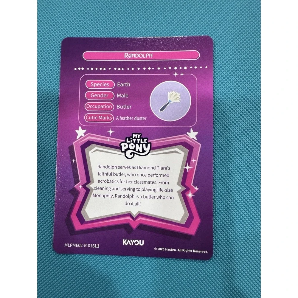 Kayou My Little Pony R Cards MLPME01/MLPE02‎